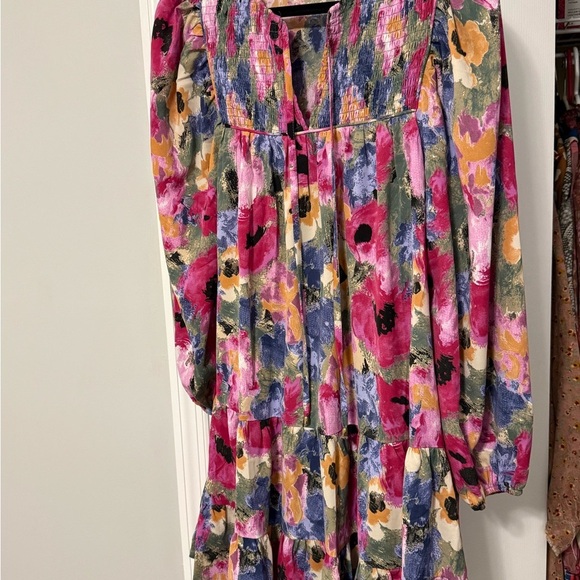 Entro Multicolor Floral Dress - Picture 2 of 7